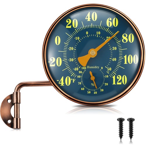 Inch outdoor thermometer and - outdoor,